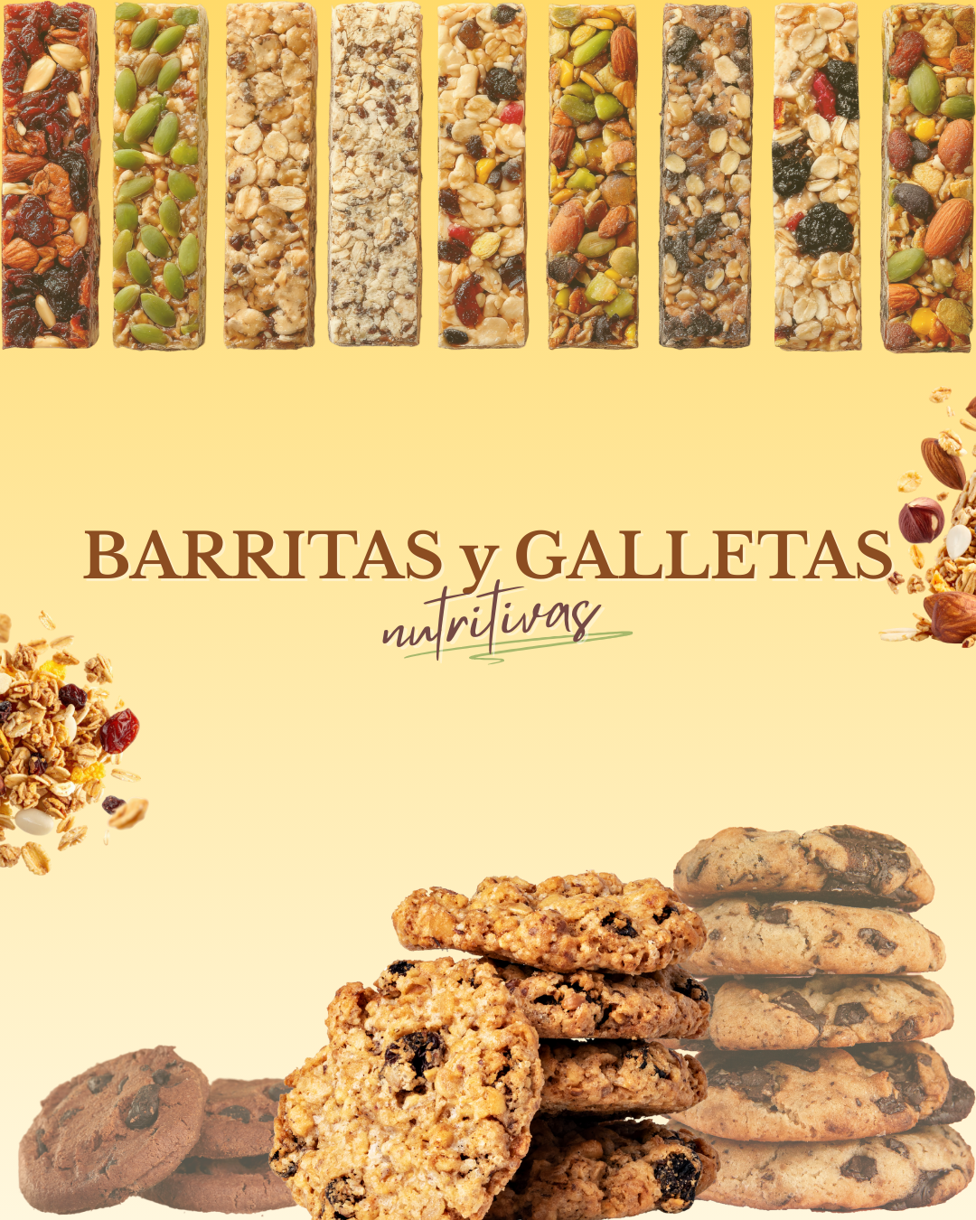 Galletas y Barritas Nutritivas